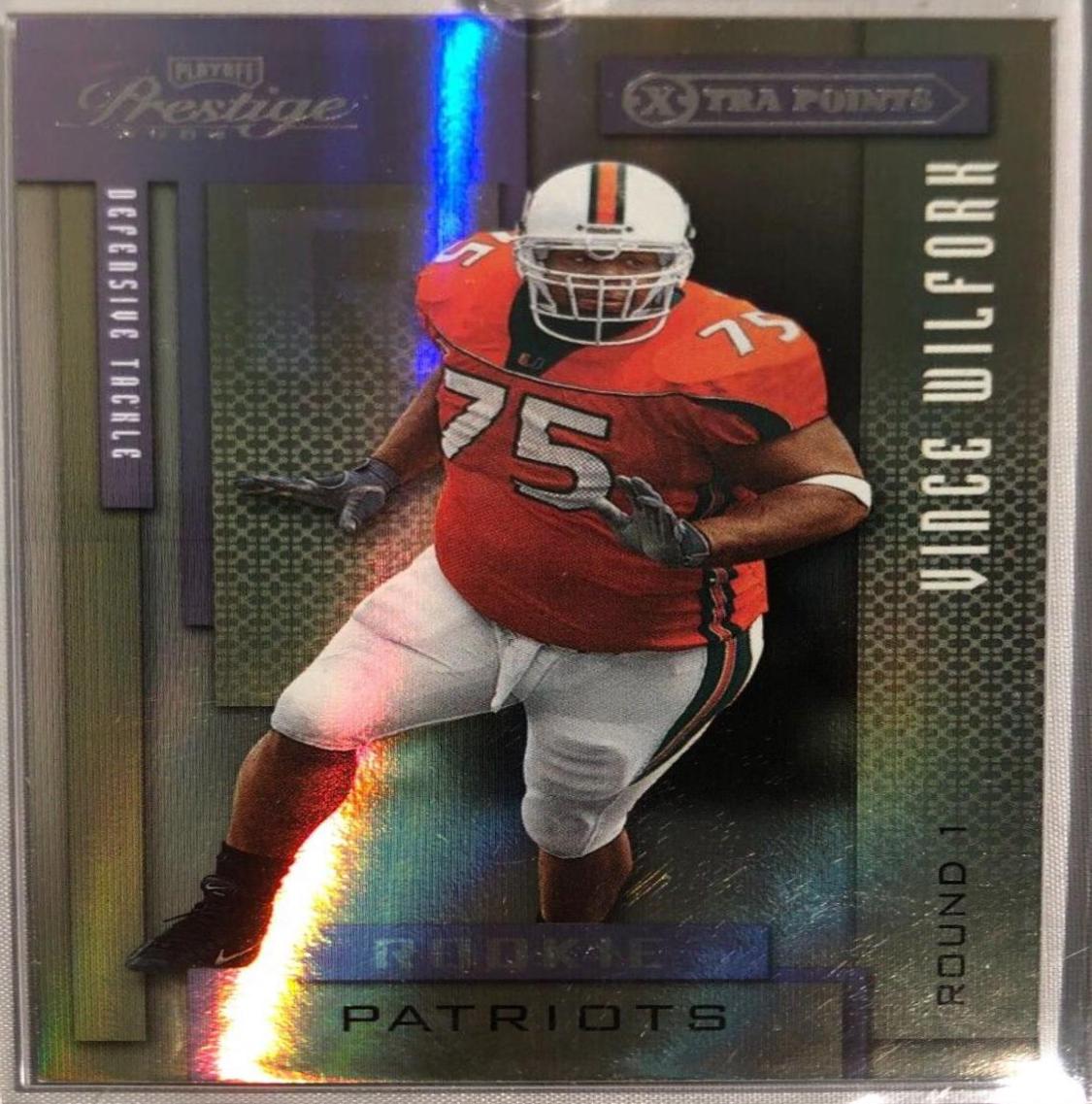 Vince Wilfork [Xtra Points Purple] #167