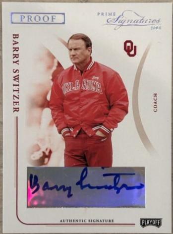 Barry Switzer #76