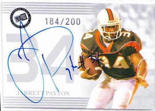 Jarrett Payton [Silver]