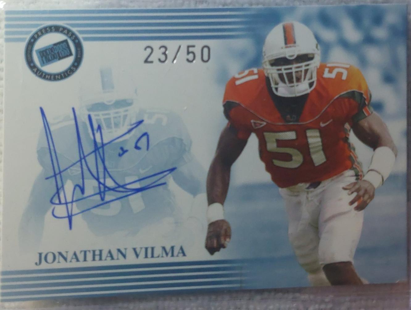Jonathan Vilma [Blue]
