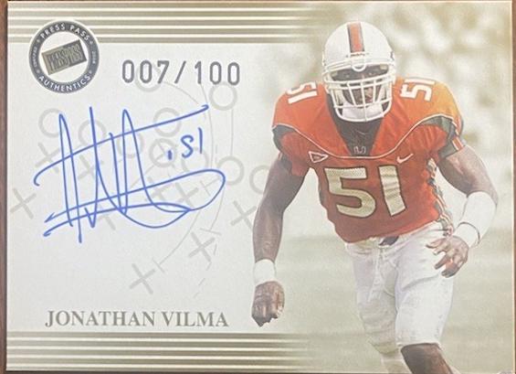 Jonathan Vilma [Gold]