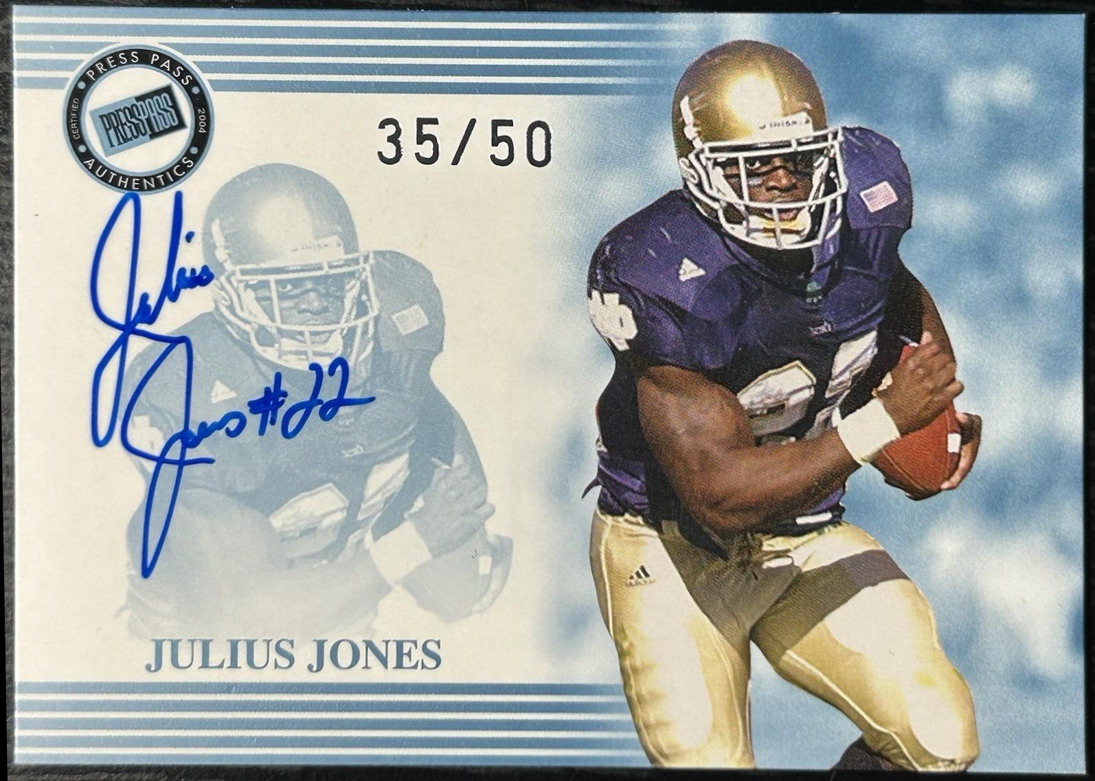 Julius Jones [Blue]