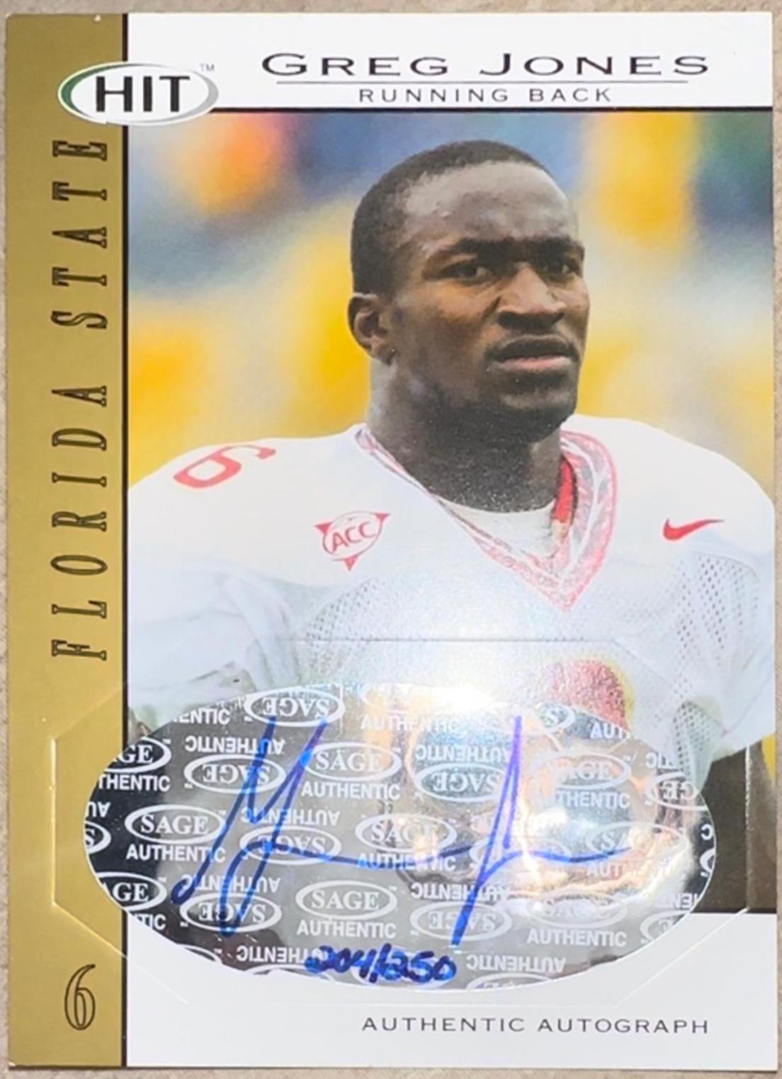 Greg Jones [Gold] #A6