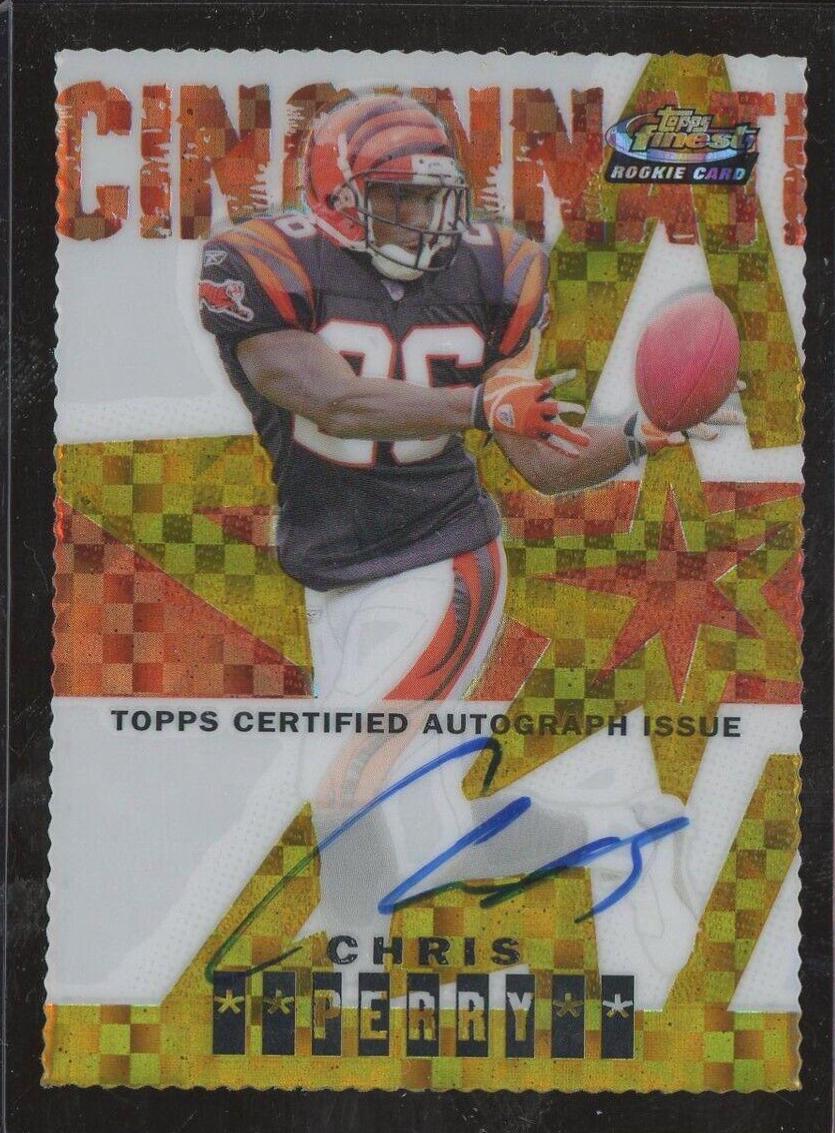Chris Perry [Autograph Gold Xfractor] #120