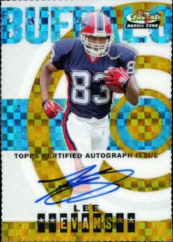 Lee Evans [Autograph Gold Refractor] #131