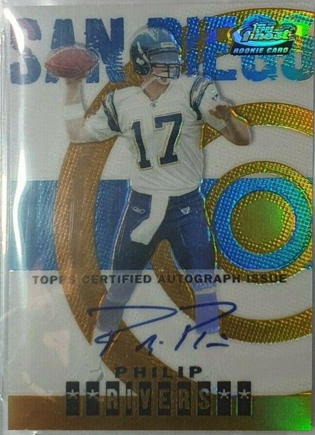 Philip Rivers [Autograph Gold Refractor] #109