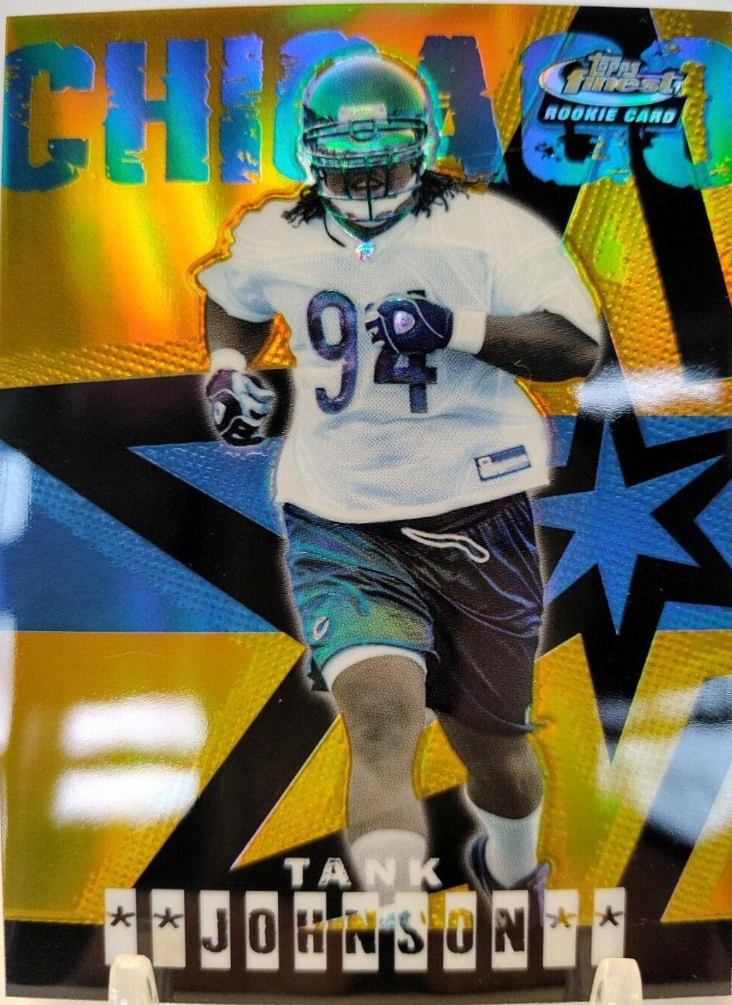 Tank Johnson [Gold Refractor] #96