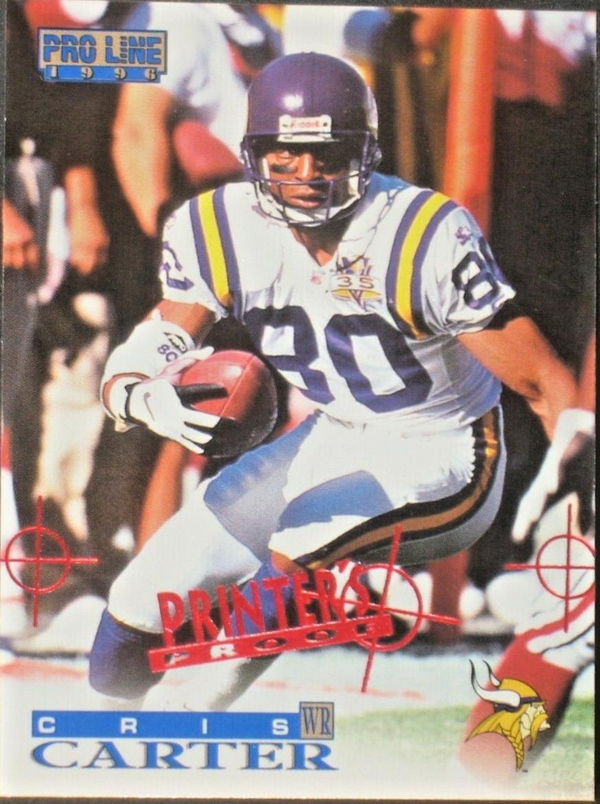 Cris Carter [Printer's Proof] #130