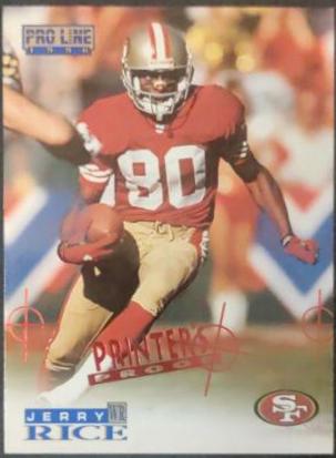 Jerry Rice [Printer's Proof] #140
