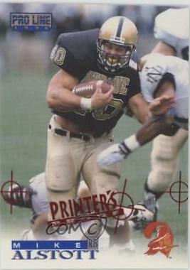 Mike Alstott [Printer's Proof] #323