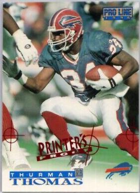 Thurman Thomas [Printer's Proof] #25