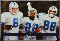Emmitt Smith, Troy Aikman, Michael Irvin [Artist's Proof] #Z-147