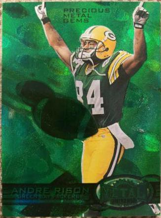 Andre Rison [Precious Metal Gems Green] #168