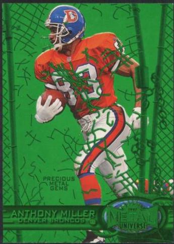 Anthony Miller [Precious Metal Gems Green] #166