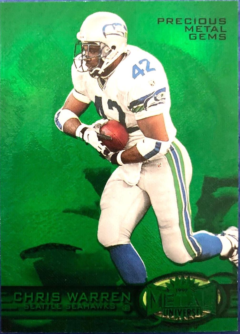 Chris Warren [Precious Metal Gems Green] #144