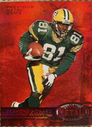 Desmond Howard [Precious Metal Gems] #132