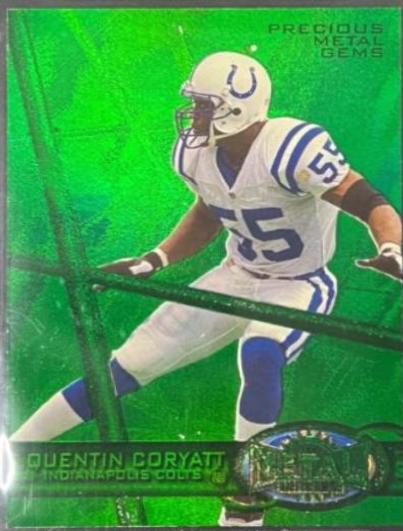 Quentin Coryatt [Precious Metal Gems Green] #46