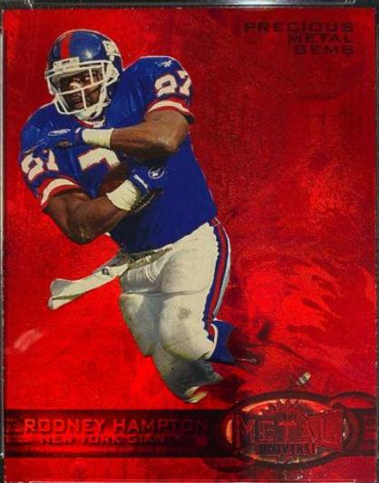 Rodney Hampton [Precious Metal Gems] #35