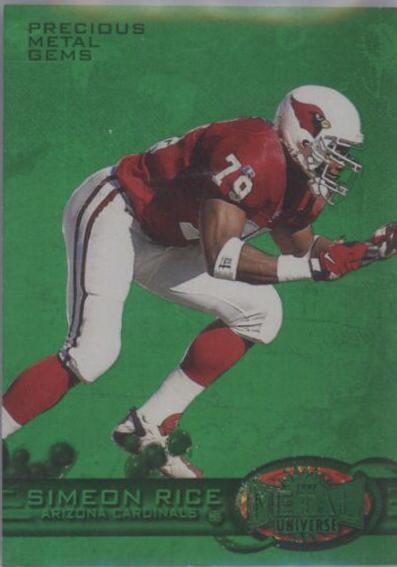 Simeon Rice [Precious Metal Gems Green] #30