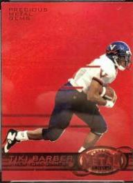 Tiki Barber [Precious Metal Gems] #195