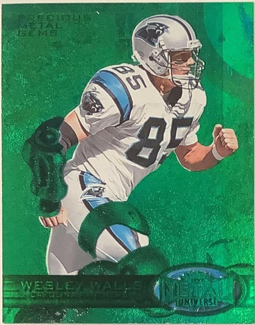 Wesley Walls [Precious Metal Gems Green] #16