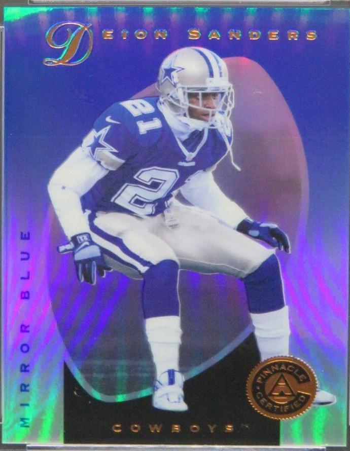 Deion Sanders [Mirror Blue] #18