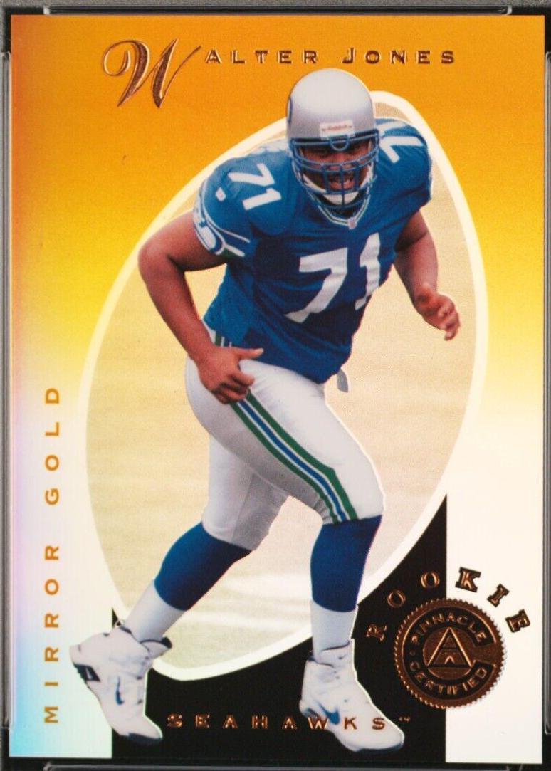 Walter Jones [Mirror Gold] #134