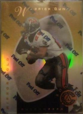 Warrick Dunn [Mirror Gold] #144
