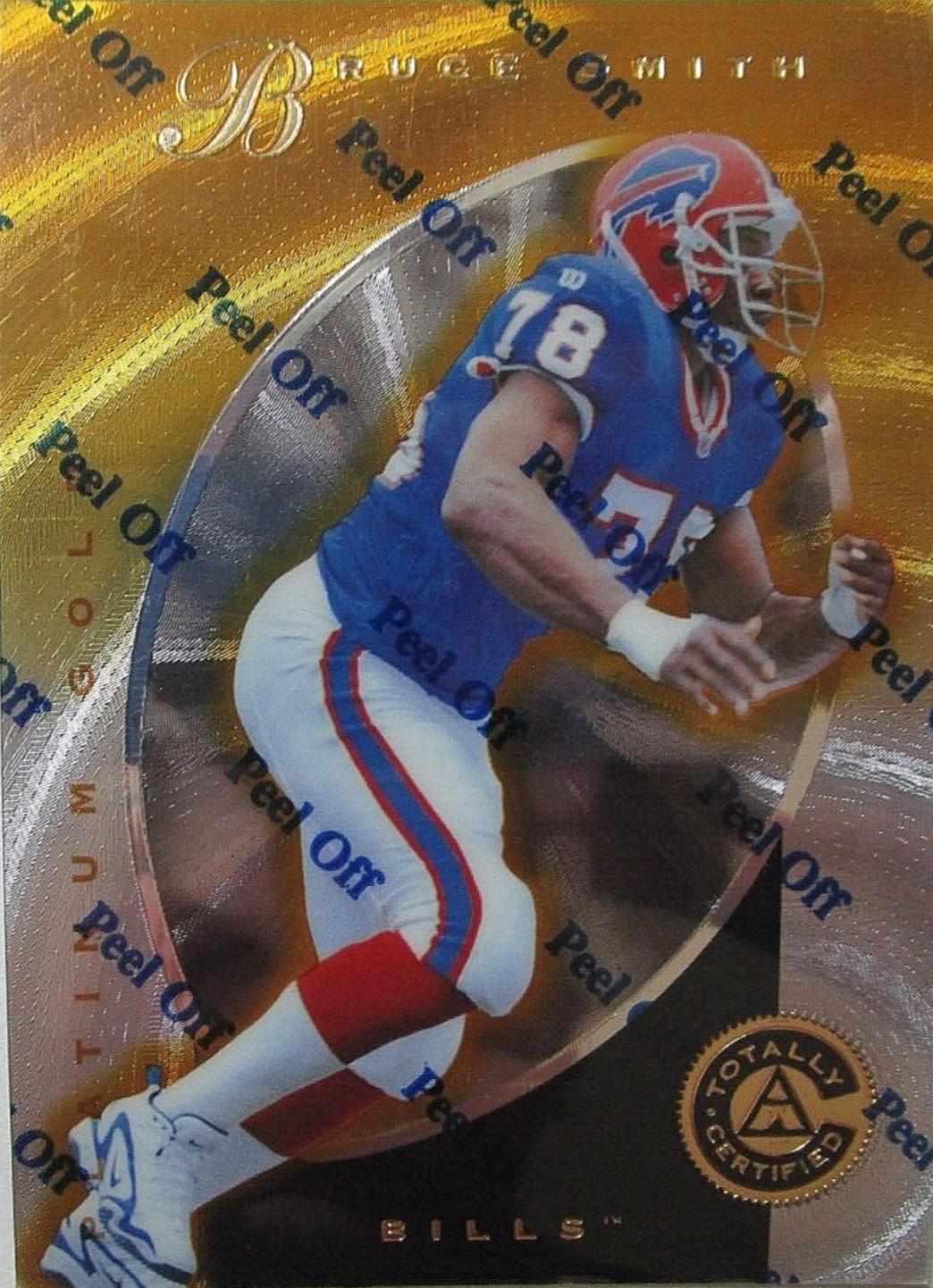 Bruce Smith [Platinum Gold] #50