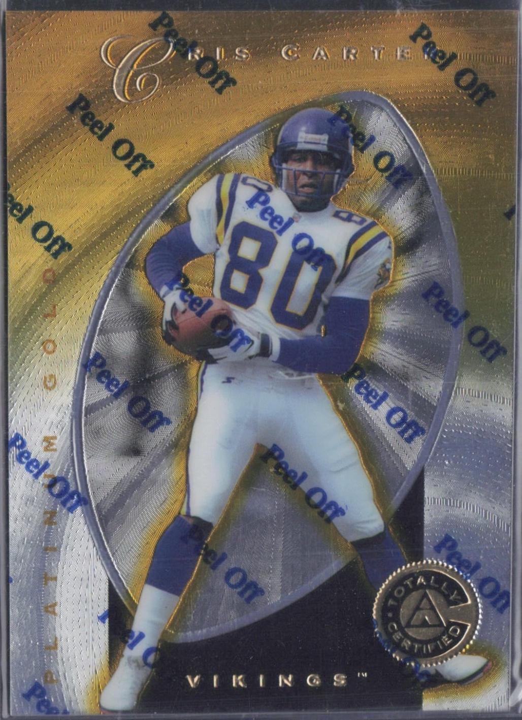 Cris Carter [Platinum Gold] #65