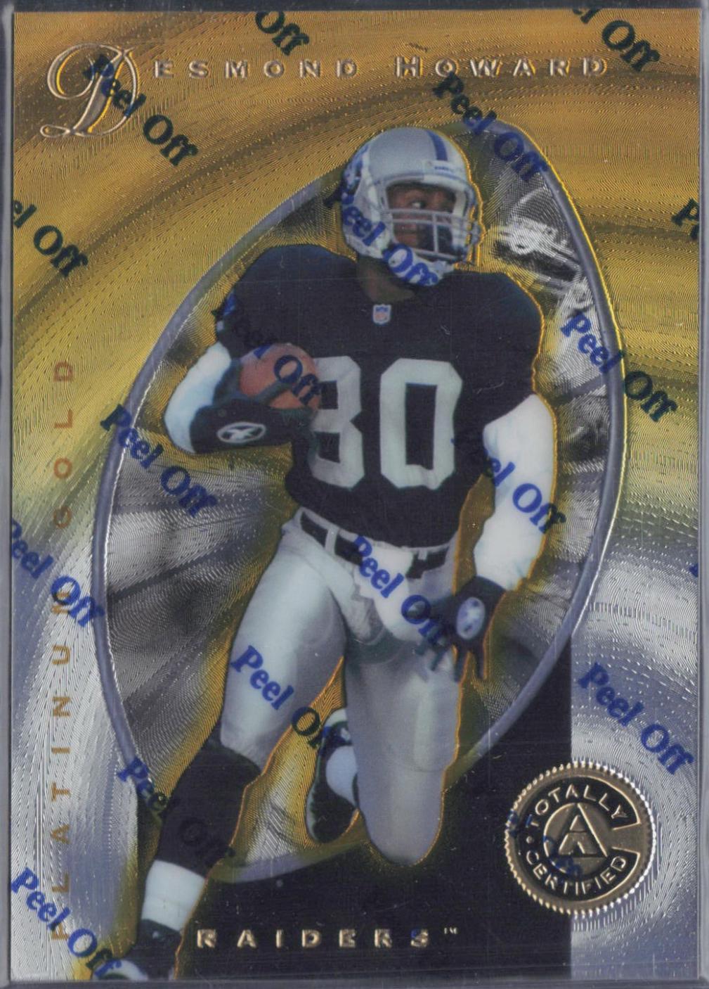 Desmond Howard [Platinum Gold] #100