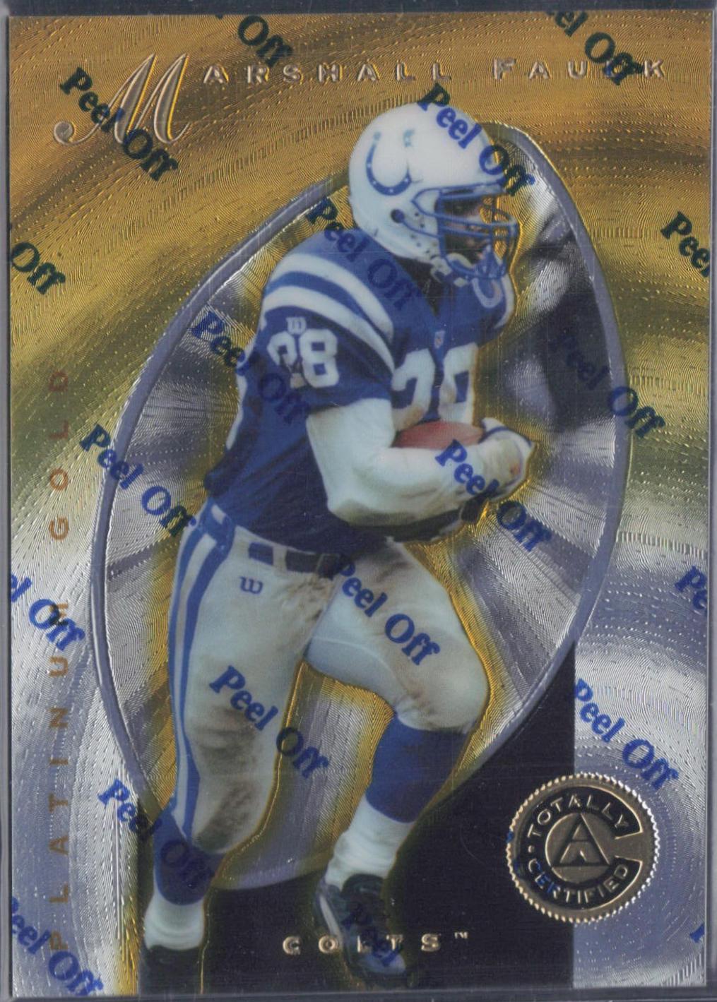 Marshall Faulk [Platinum Gold] #94
