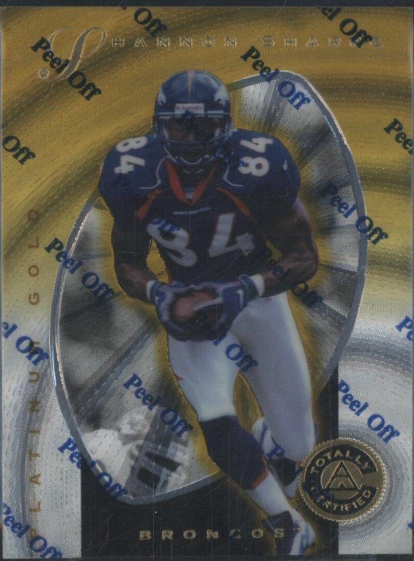 Shannon Sharpe [Platinum Gold] #33