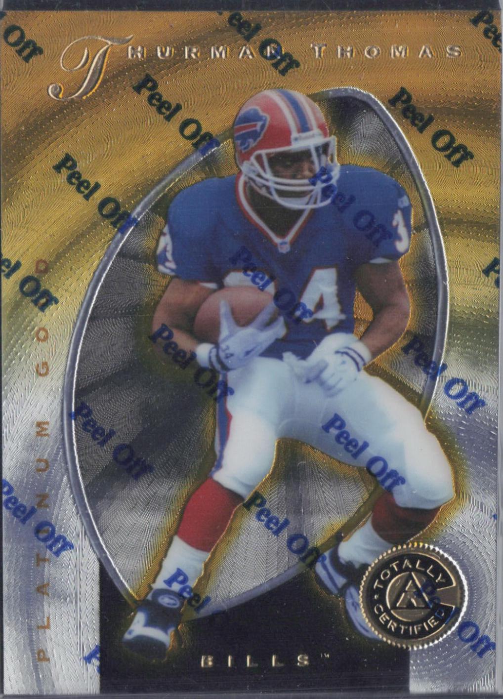 Thurman Thomas [Platinum Gold] #81