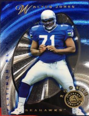 Walter Jones [Platinum Blue] #134
