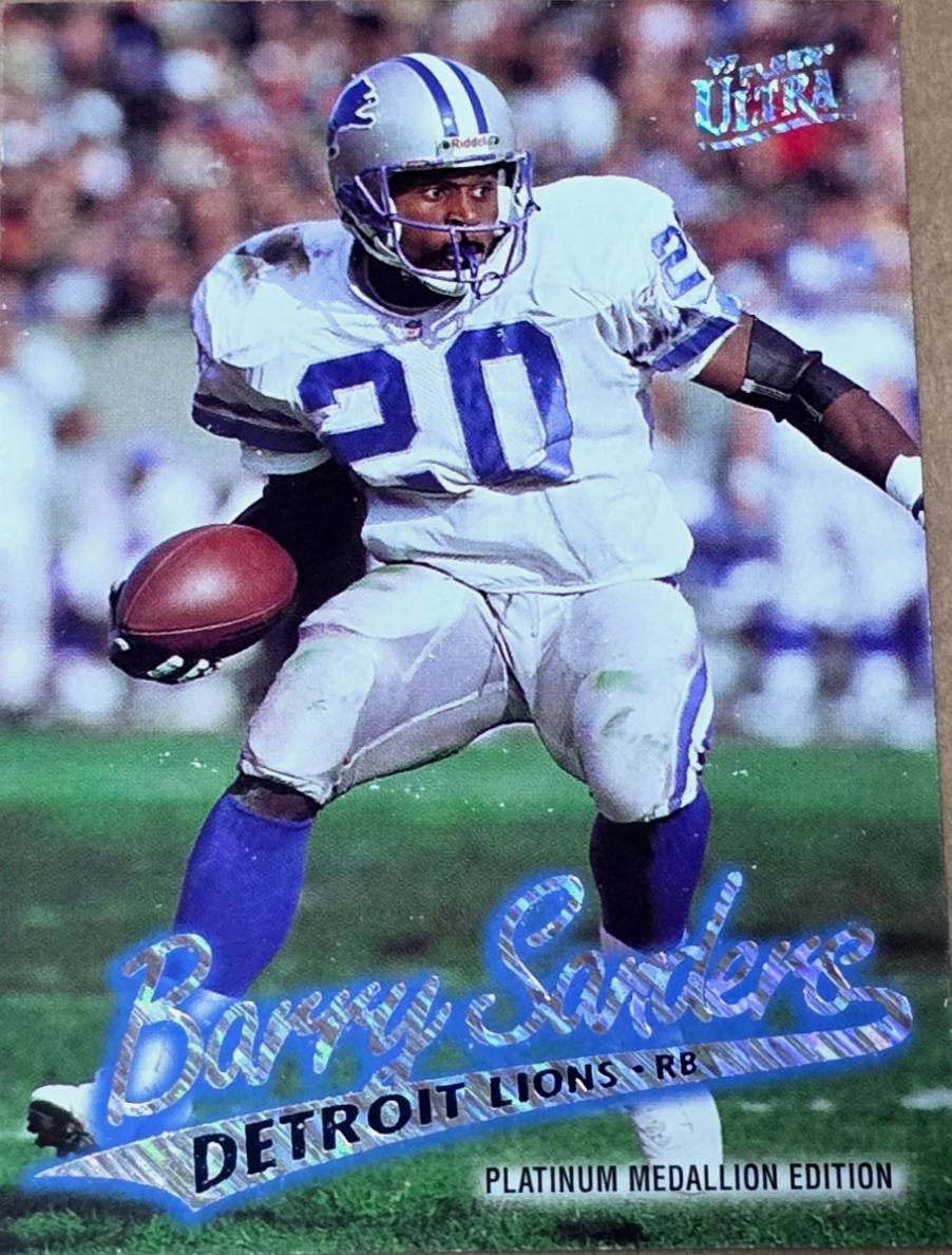 Barry Sanders [Platinum Medallion] #P45