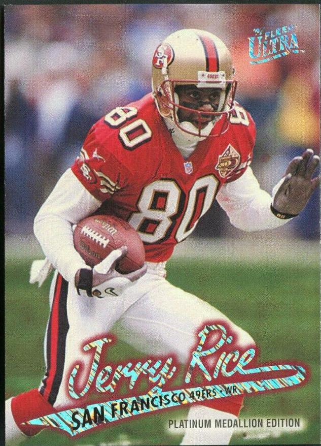 Jerry Rice [Platinum Medallion] #P133