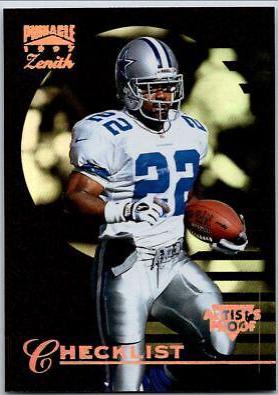 Emmitt Smith [Checklist Artist's Proof] #149