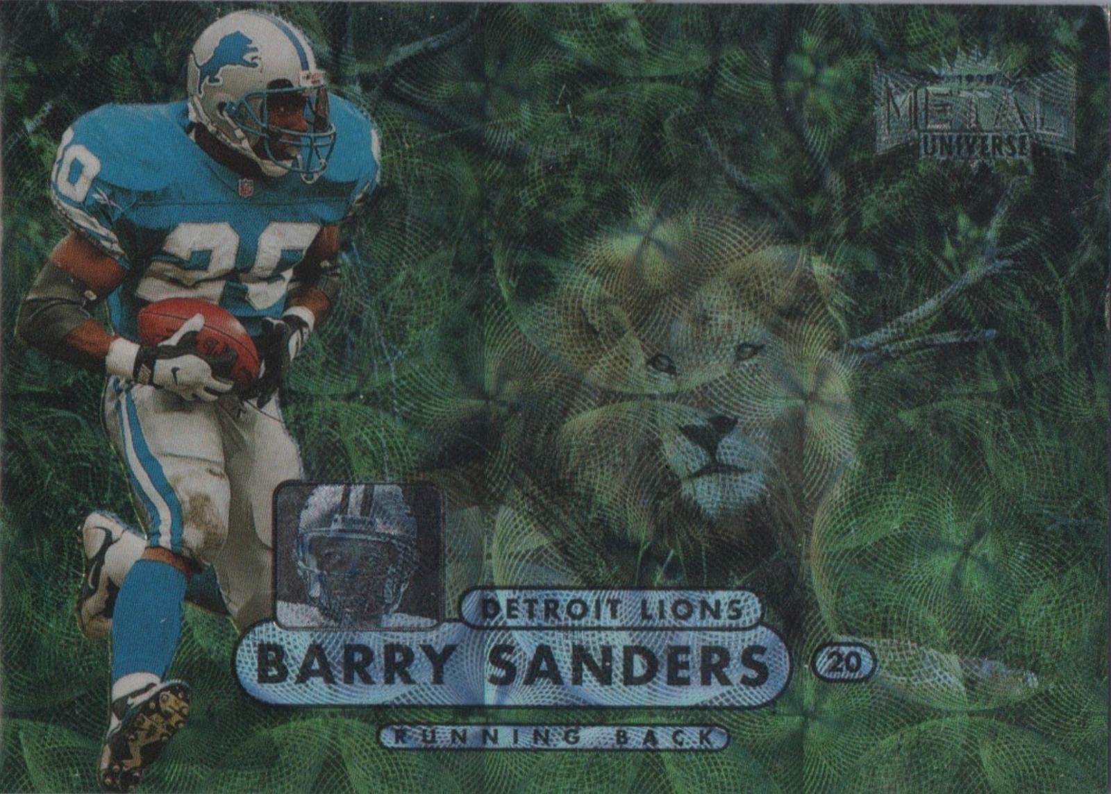 Barry Sanders [Precious Metal Gems] #20