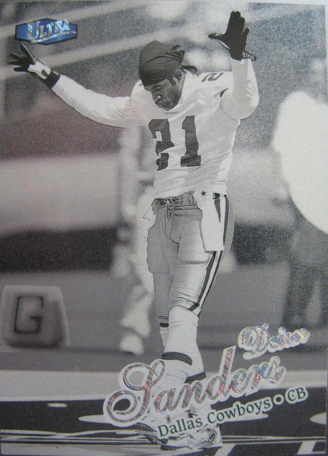 Deion Sanders [Platinum Medallion] #168P