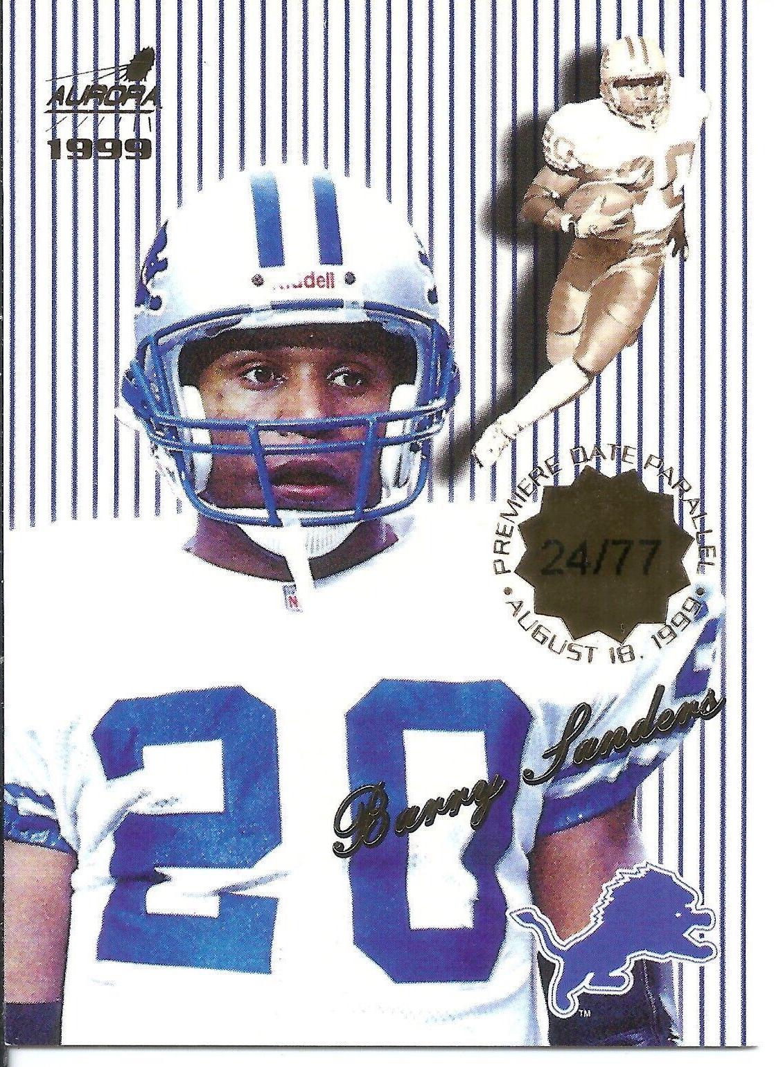 Barry Sanders [Premiere Date Pinstripes] #55