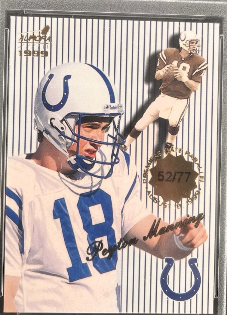 Peyton Manning [Premiere Date Pinstripes] #63
