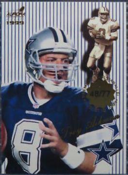 Troy Aikman [Premiere Date Pinstripes] #40