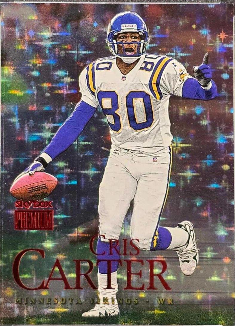 Cris Carter [Shining Star Rubies] #27