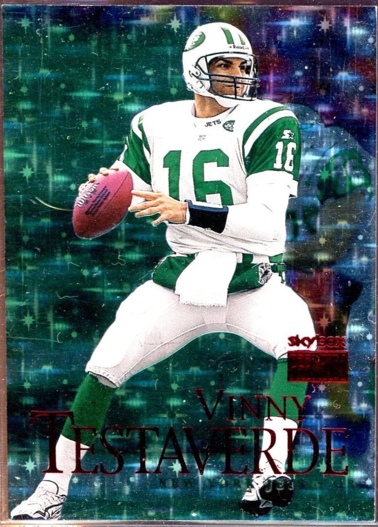 Vinny Testaverde [Shining Star Rubies] #100