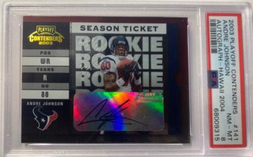 Andre Johnson [Autograph Hawaii 2004] #141