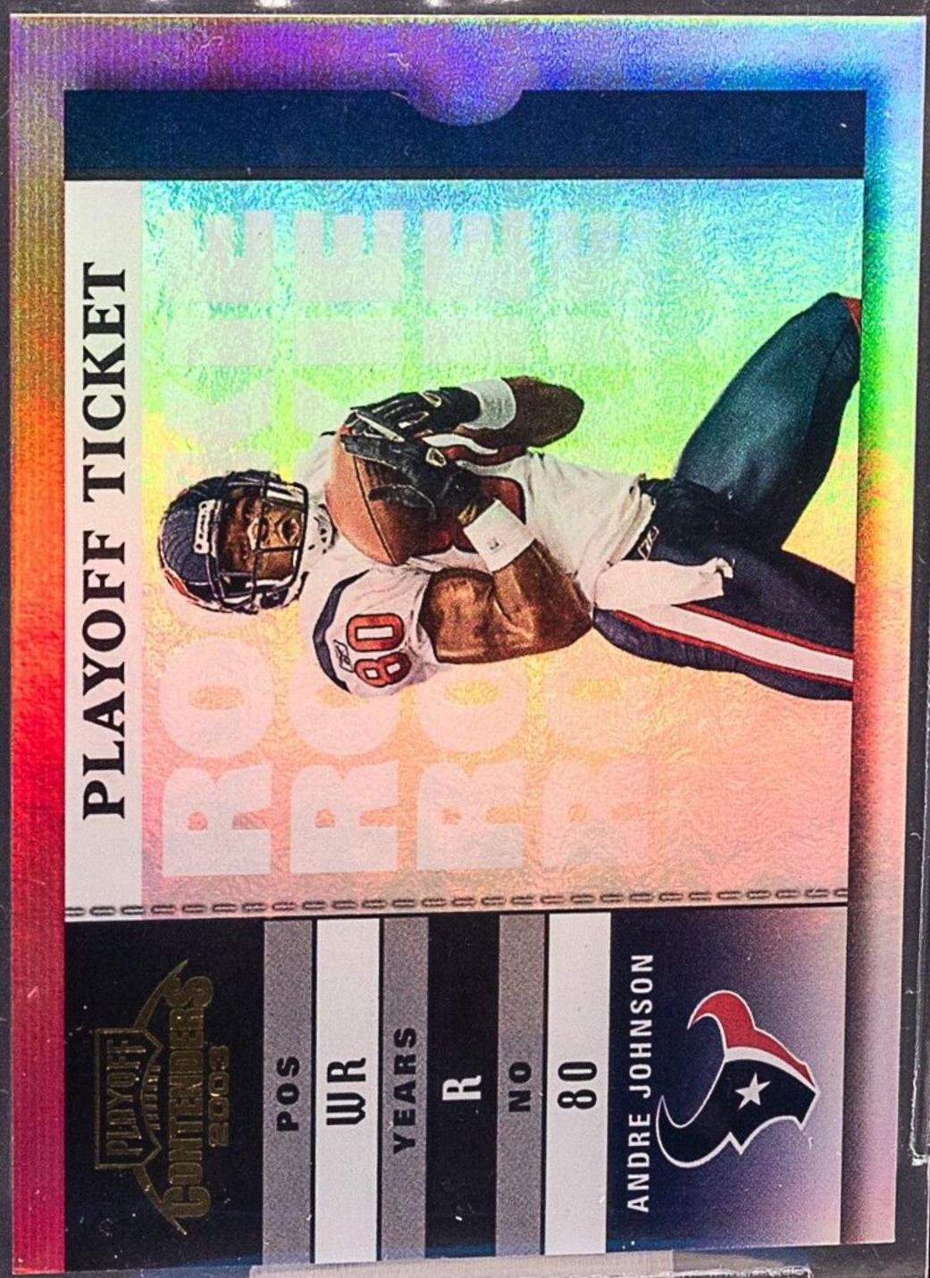 Andre Johnson [Playoff Ticket] #141