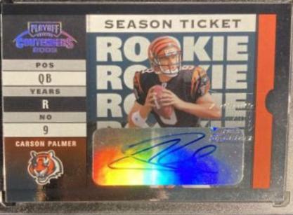 Carson Palmer [Prev. Ticket Auto. Emerald] #126