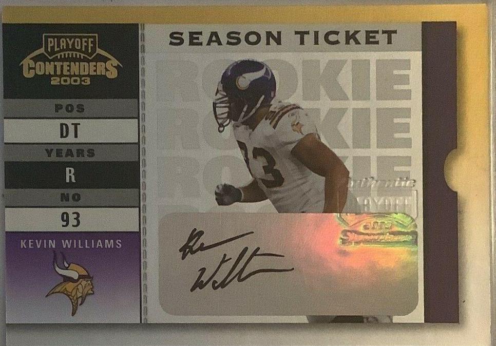 Kevin Williams [Autograph] #121