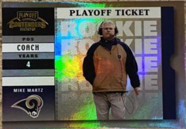 Mike Martz [Playoff Ticket] #200